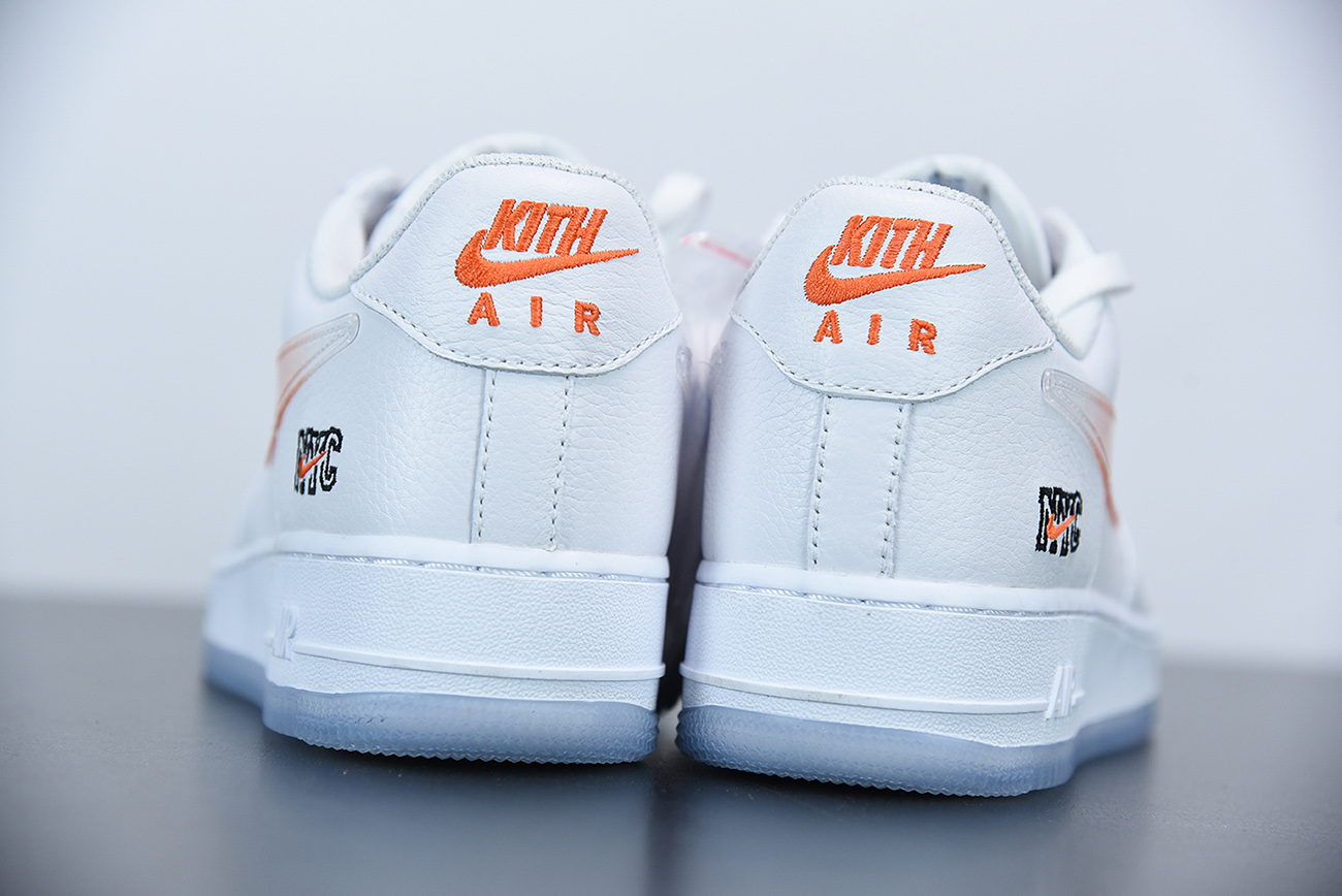 Kith x Nike Air Force 1 Low “NYC” White/Rush Blue-White-Brilliant 