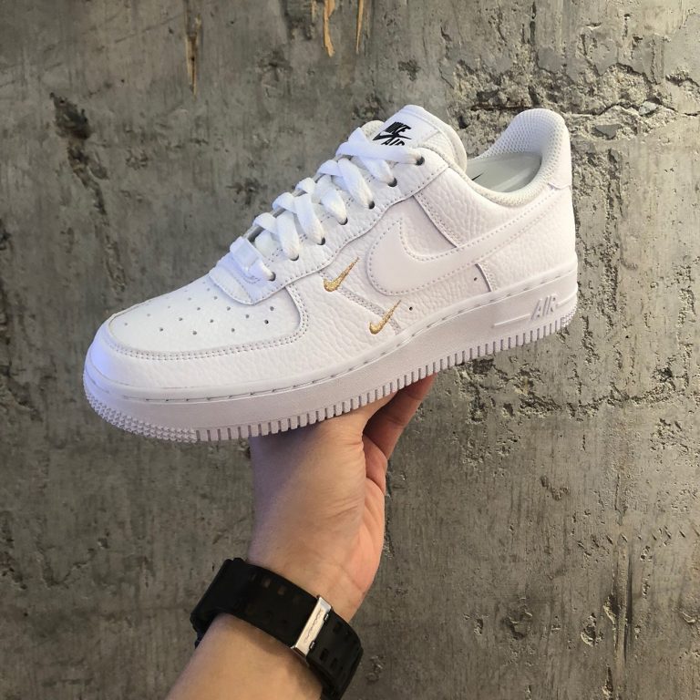 air force 1 swoosh pack white