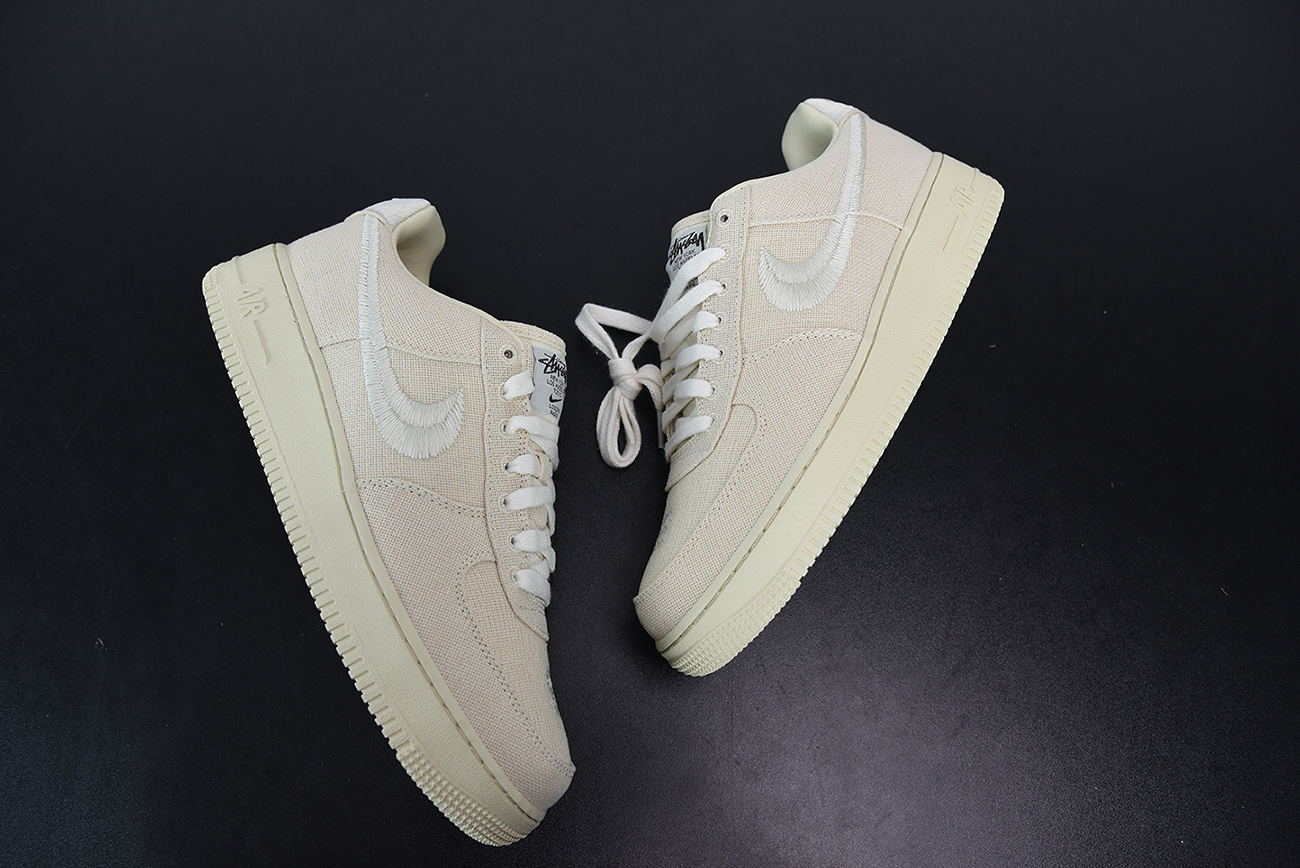 Buy Stussy x Air Force 1 Low 'Fossil' - CZ9084 200