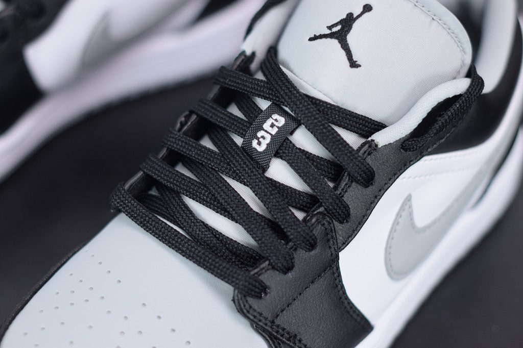 air jordan 1 low light smoke grey white black