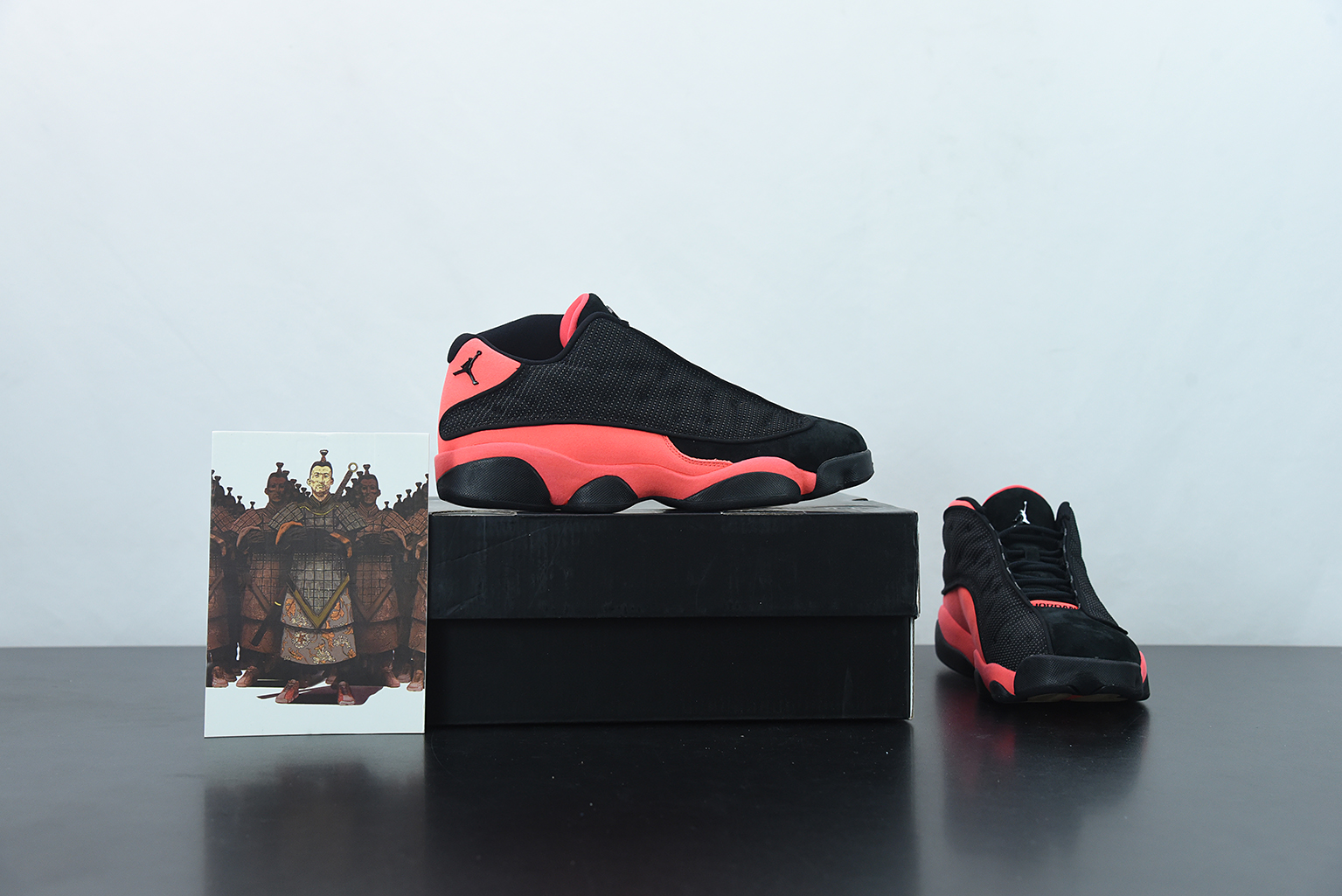 Air Jordan 13 Low NRG Clot x Air Jordan - Stone Basketball Shoes/Sneakers AT3102-200 (US 9)