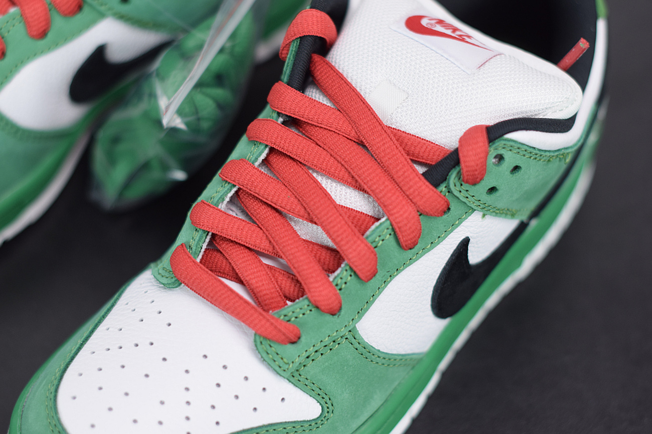 Downtown Conflict Vloeibaar Nike SB Dunk Low Pro “Heineken” Classic Green/Black - nike air safari qs  leather sneakers sale store - White - Red – Tra-incShops