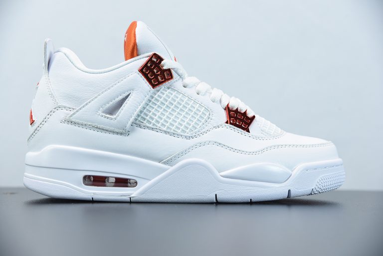 white and orange 4's