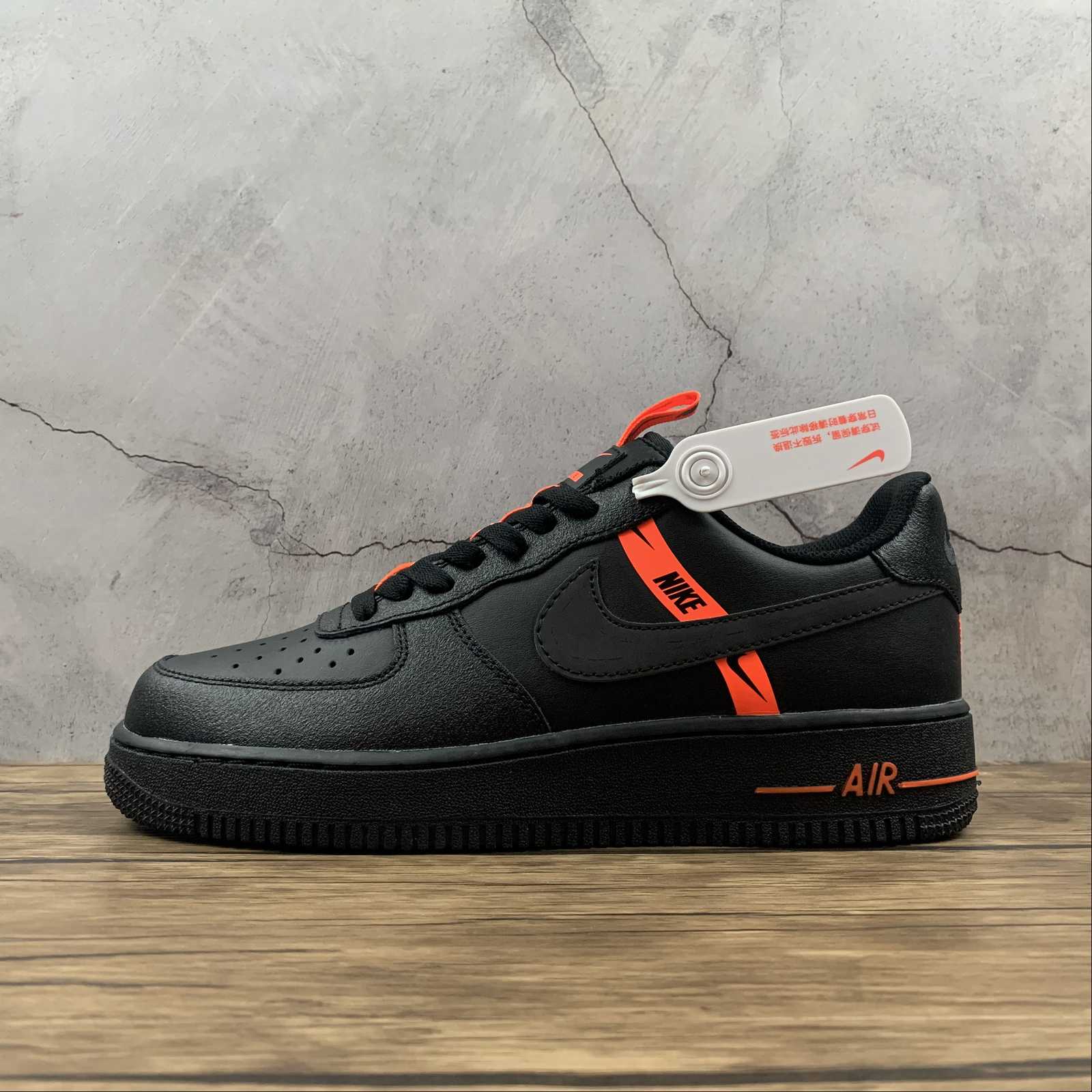 Nike pants Air Force 1 Lv8 Black Orange CT4683 - 001 – Tra-incShops - nike pants air jordan with shoes for women free