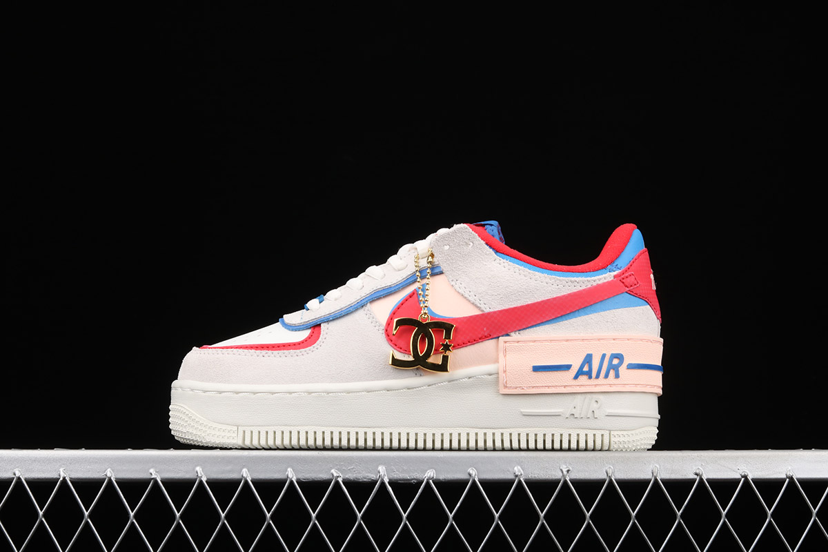Nike Air Force 1 White University Red for Sale