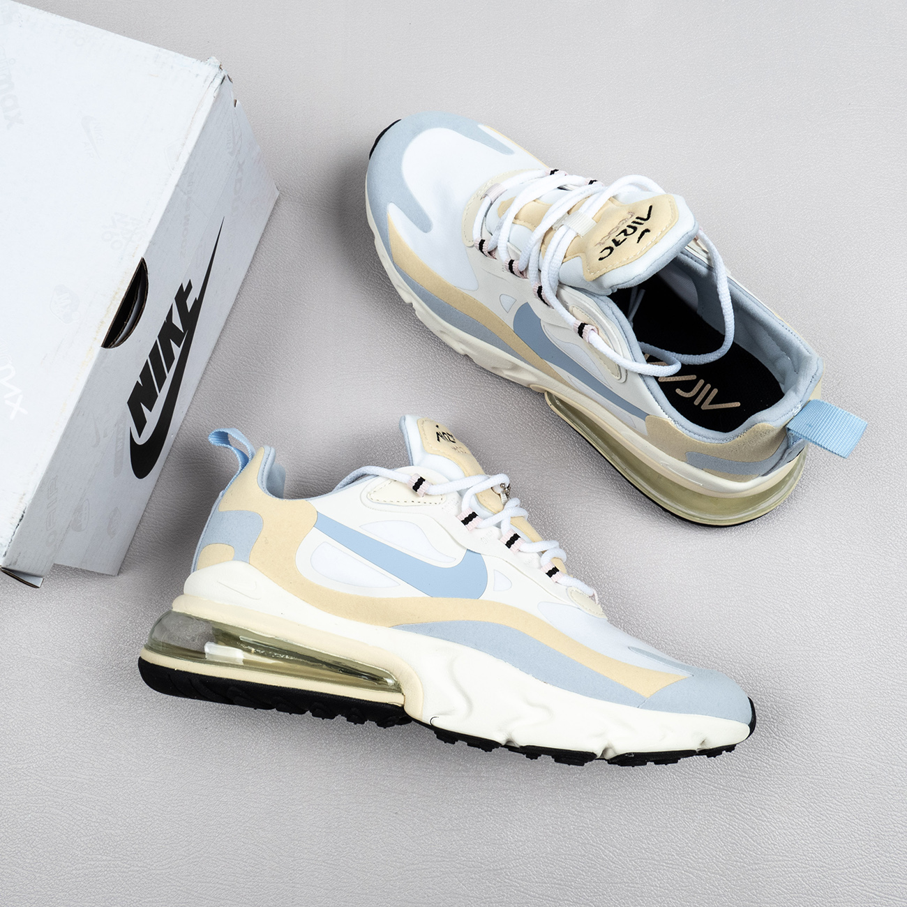 Nike Air Max 270 React Fossil Ghost CT1287-100 – Fit Sporting Goods