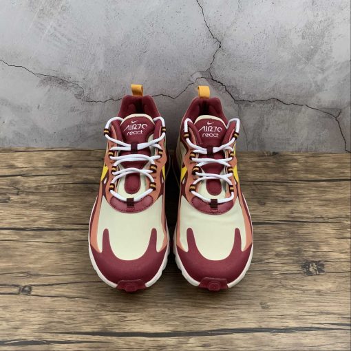 Nike Air Max 270 React Wine Red and Gold AO4971 601 3 510x510