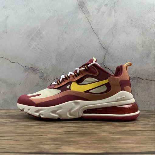 Nike Air Max 270 React Wine Red and Gold AO4971 601 510x510