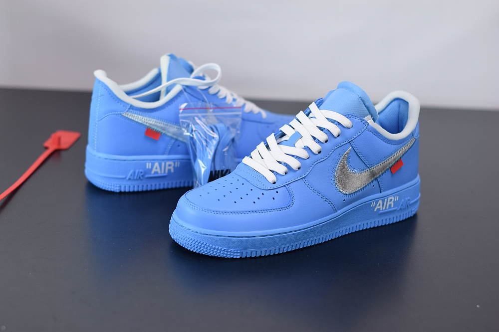 Nike Air Force 1 Low x Off-White MCA 'University Blue' Size
