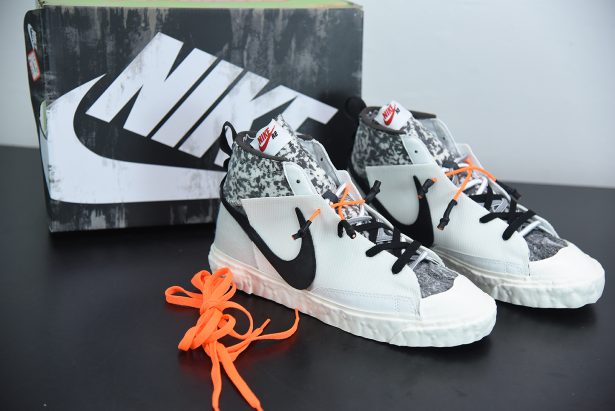READYMADE x Nike Blazer Mid White Orange CZ3589 100 8 615x411