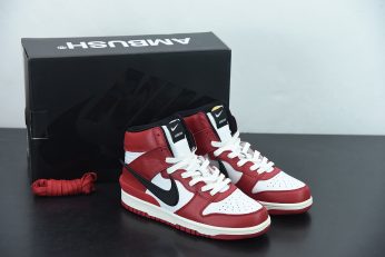 Ambush x Nike Dunk High Chicago White Red CU7544 102 For Sale 346x231