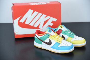 Nike Dunk Low SE Free 99 White Light Chocolate Roma Green For Sale 9 346x231