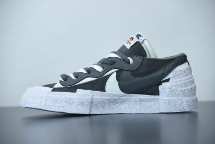 Sacai x Nike Blazer Low White Dark Grey DD1877 002 2 445x297