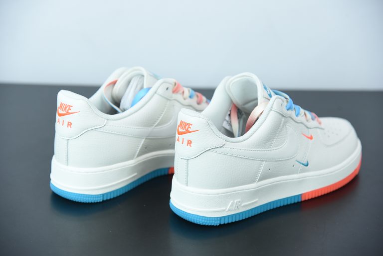 nike air force blue and orange