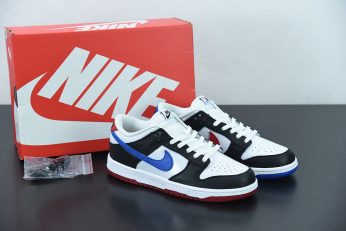 Nike Dunk Low South Korea Black White Red Blue DM7708 100 For Sale 346x231