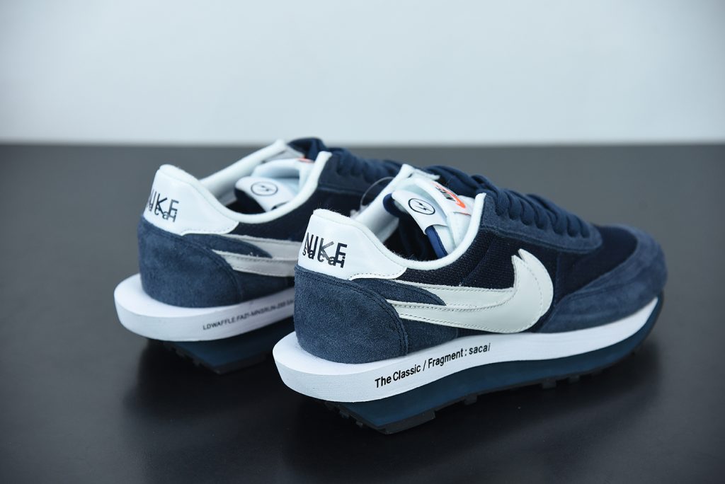 nike x sacai x fragment ld waffle blue void