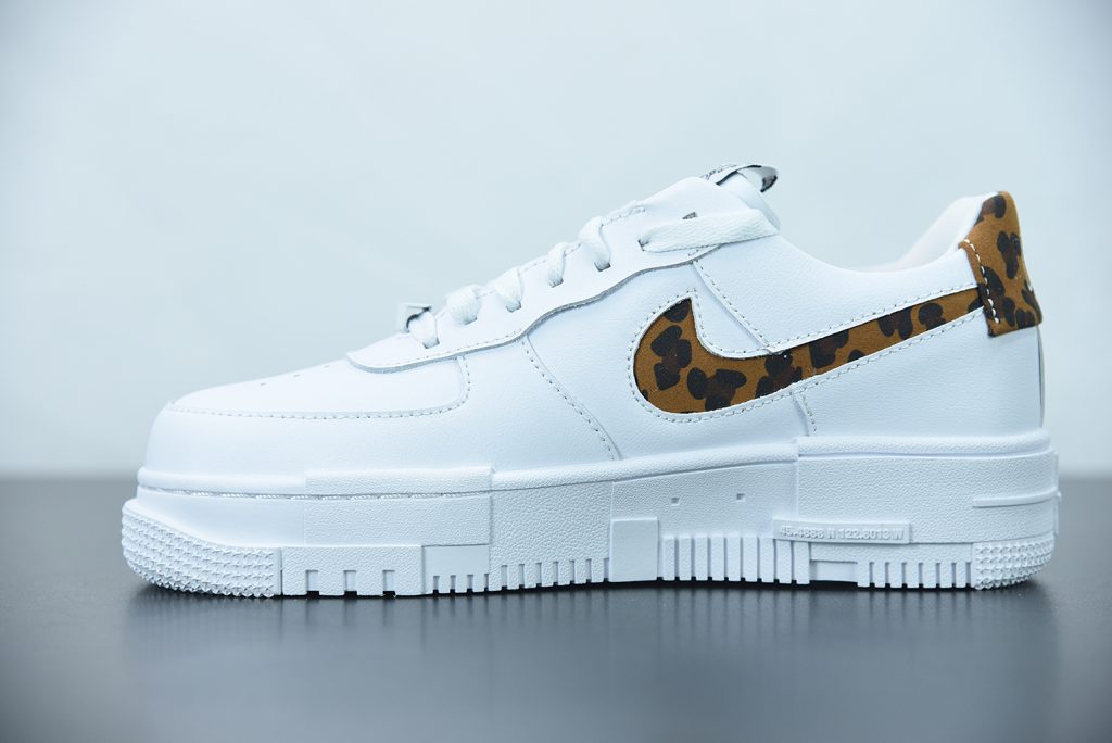 air force 1 low pixel leopard