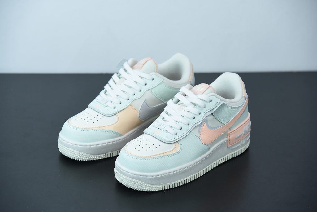 shadow barely green and crimson tint air forces