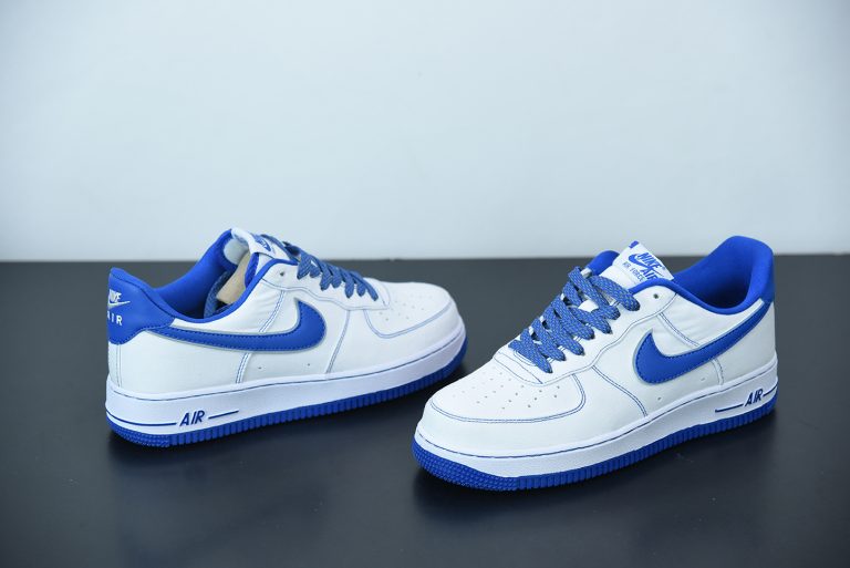 nike air force white blue