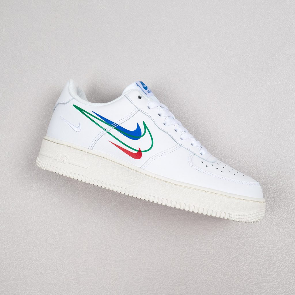 air force 1 low multi swoosh