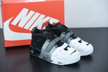 Nike Air More Uptempo Tri Color Black Cool Grey White For Sale 346x231