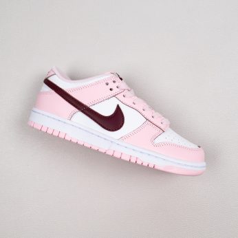 Nike Dunk Low GS Valentines Day White Pink Red CW1590 601 For Sale 346x346