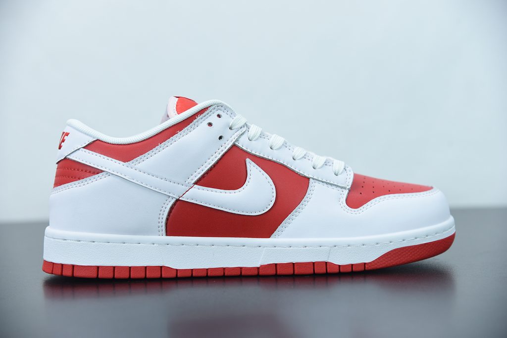 nike dunk low orange and red