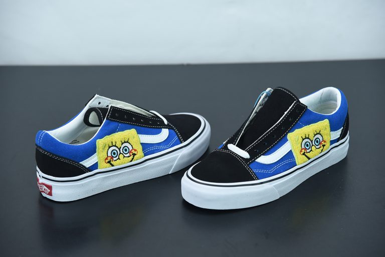 blue spongebob vans