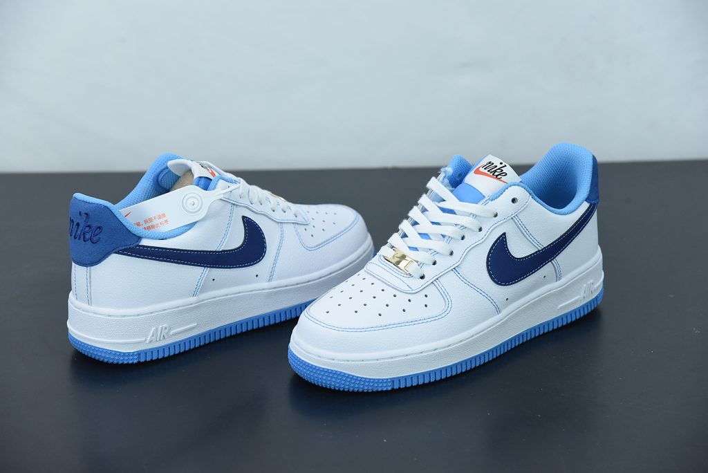 Nike Air Force 1 Low “First Use” White/University Blue DA8478-100 For ...