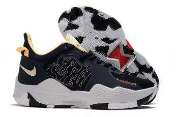 Nike PG 5 Navy Multi Color For Sale 346x230