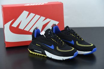 Nike Air Max 2090 Black Hyper Blue Yellow For Sale 346x231