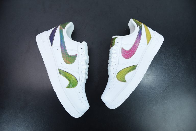 misplaced swooshes white multi