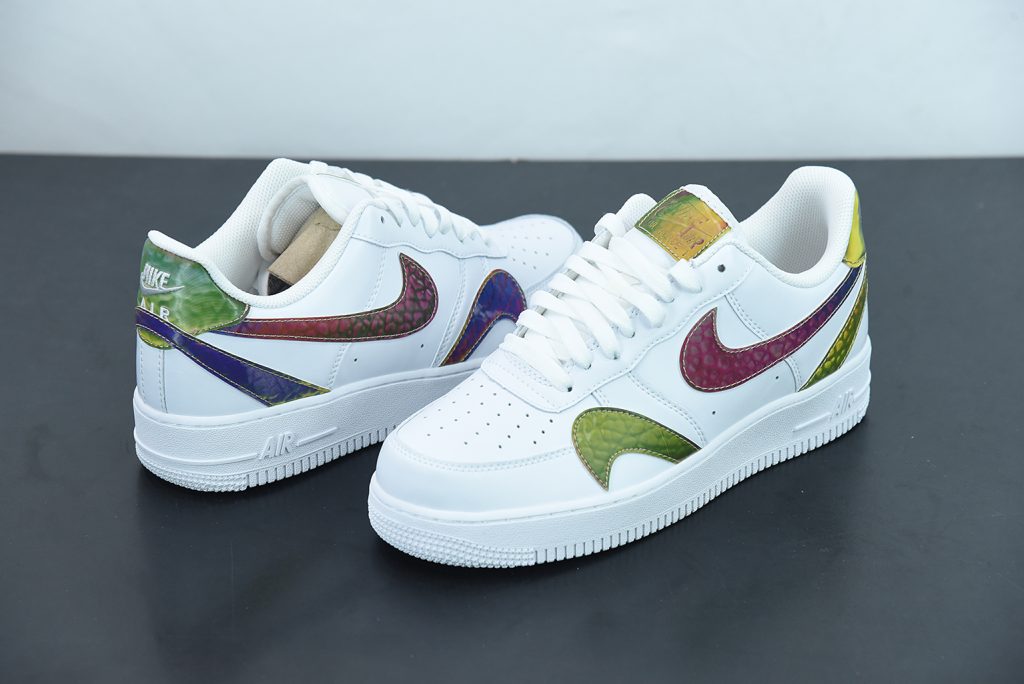 misplaced swooshes white multi