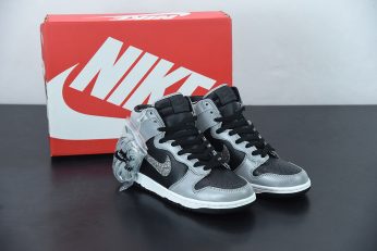 Nike Dunk High Cocoa Snake White Black Reflect Silver For Sale 346x231