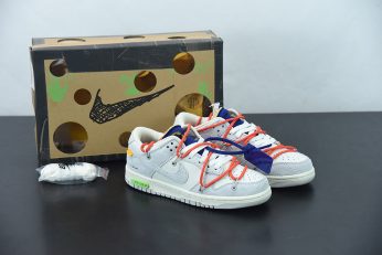 Off White x Nike Dunk Low 13 To 50 Sail Grey Red For Sale 10 346x231