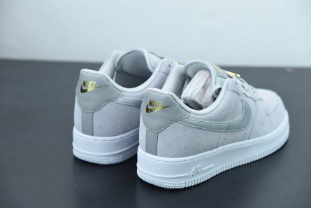 Nike Air Force 1 Low Grey Silver DC4458 001 For Sale 5 445x297