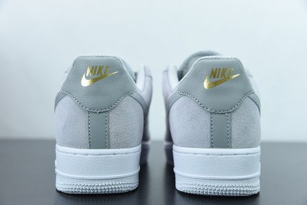 Nike Air Force 1 Low Grey Silver DC4458 001 For Sale 7 445x297