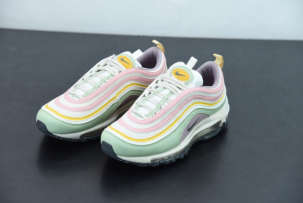 Nike Air Max 97 Multi Pastel Pink/Orange-Yellow-Green For Sale – Fit ...