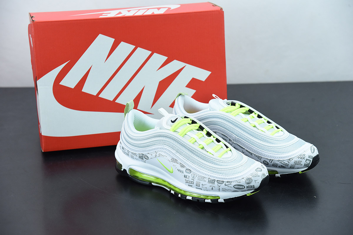 Nike Air Max 97 “Reflective Logo” White Volt DH0006 - nike fit contour short sleeve clothing squadron blue reflective silv - 100 For Sale – Tra-incShops