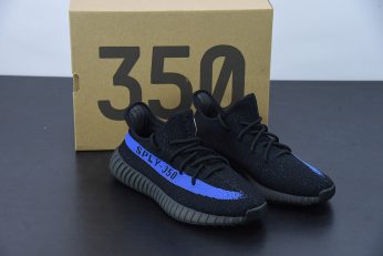 adidas Yeezy Boost 350 V2 Dazzling Blue Black GY7164 For Sale 346x231