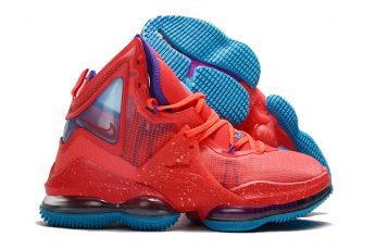 Nike LeBron 19 Kings Crown Siren Red Laser Blue For Sale 346x230