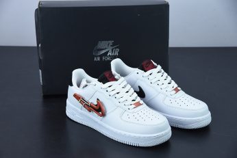 Nike Air Force 1 Low Carabiner Swoosh White Habanero Red DH7579 100 For Sale 346x231