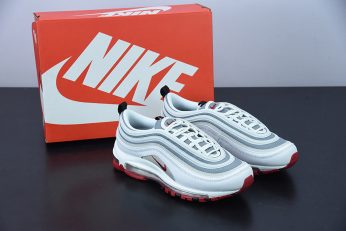 Nike Air Max 97 White Bullet White Grey Red DM0027 100 For Sale 346x231
