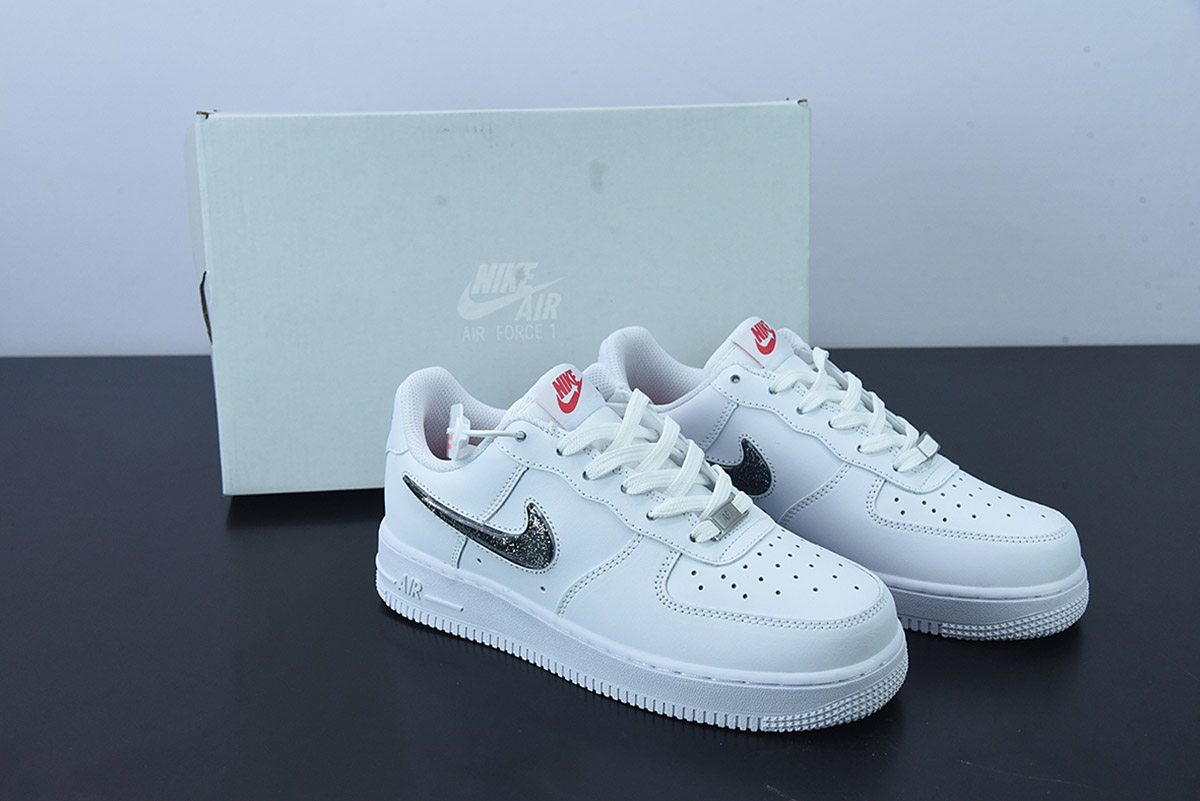 Nike Air Force 1 Low LV8 White Metallic Silver DC9651 - 100 For
