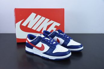 Nike Dunk Low USA White Royal University Red DD1503 119 For Sale 346x231