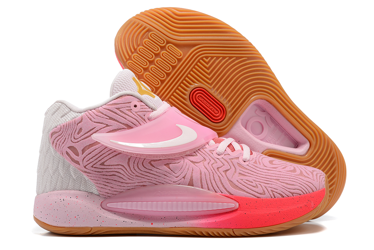 Nike KD kd 3 aunt pearl 14 “Aunt Pearl” Regal Pink/Orange Chalk/Hyper Pink DC9379