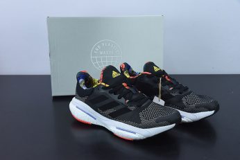 adidas Solarglide 5 Black Solar Red GX5471 For Sale 346x231