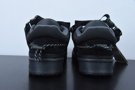 Bad Bunny x adidas Forum Buckle Low Core Black GW5021 For Sale 8 445x297