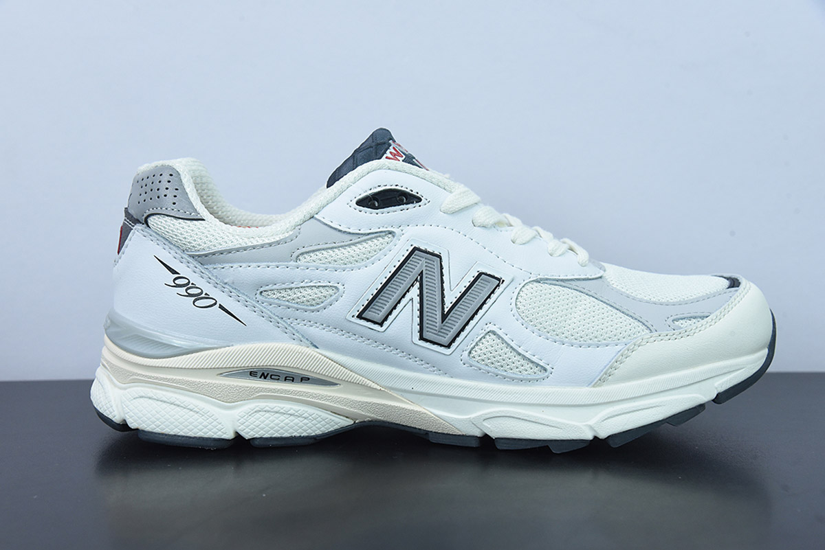 New Balance 990v3 Made in USA Sea Salt/Rain Cloud For Sale