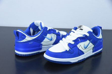 Nike Dunk Low Disrupt 2 White University Blue Hyper Royal For Sale 4 445x297